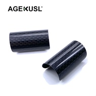 AGEKUSL Rear Frame Protector Chainstay Sticker Carbon Fiber For Brompton Bike