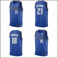 IDAWN7 fu 2023-24 NBA Dallas Mavericks Daniel Gafford Prosper Swingman Jersey Icon Edition Child Adu