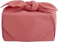 Musumi 10184-002 Furoshiki Bath Cloth, 27.6 inches (70 cm), Plain, Rose, Ichikoshi, Made in Japan