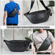 WARREN BELT BAG IN SIGNATURE CANVAS F78777กระเป๋าคาดอกไซส์ใหญ่สำหรับหนุ่มๆมาแล้วจ้า