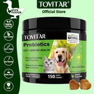 Tovitar® Pet Probiotic Soft Chews - Supports Digestive Health & Reduces Bloating in Dogs & Cats