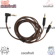 COCOFRUIT Earphone Replacement Cable, 3.5mm to Dual 2.5mm Flexible Aux Cable, Plug and Play 120cm/47