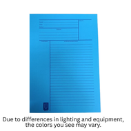 【1PACK=100PCS ! ! !】LION FILE Colour Minute File Manila File MMF601(Price For 1 Pack)