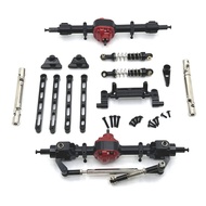 Front and Rear Assembly Kit for 1/12 MN82 LC79 MN78 Metal Upgrade Parts Kit RC Car OP Accessories
