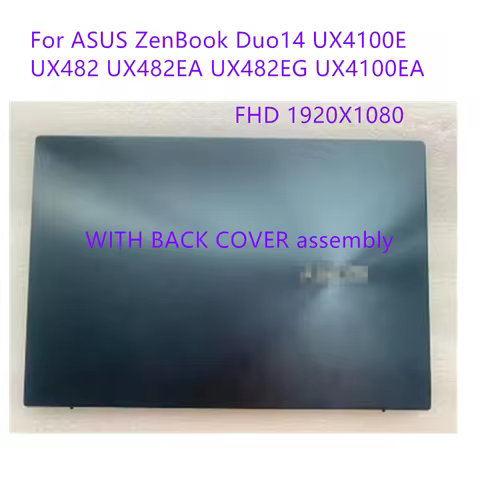Original 14.0inch FHD LCD Screen For ASUS ZenBook Duo14 UX4100E UX482 UX482EA UX482EG UX4100EA Assem