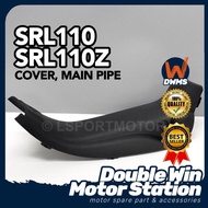 LAGENDA SRL110 / SRL110Z COVER MAIN PIPE (MATTE BLACK) 5TF-F842M-00 YAMAHA LAGENDA110 LAGENDA110Z IN