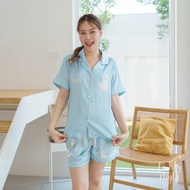 ชุดนอน LovelyNight แขนสั้น-ขาสั้น Lucky Duck A72