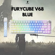 FURYCUBE V68 RGB Mechanical Keyboard - 68 Keys Wired Customizable Switch Gaming Keyboard E-sports Pe
