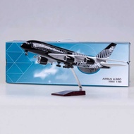 LED Airplane Model Resin Airplane Model New Zealand 380 Airplane Model Alloy Airplane Model Mecha Mo
