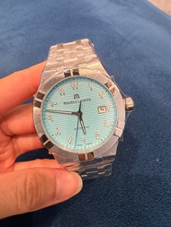 Maurice Lacroix ML 艾美 中東面 AIKON AUTOMATIC MIDDLE EAST EDITION Tiffany Blue AI6008-SS002-490-1