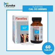 FLAVETTES CAL D3 600MG 60'S