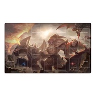 New Playmat Exodia VS 3 Gods TCG CCG Trading Card Game Mat Pad with Zones + Free Bag (ZD039-184-A)
