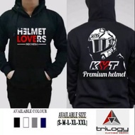 HOODIE JUMPER HELMET LOVERS INDONESIA KYT PREMIUM HELMET COTTON FLEECE MATERIAL
