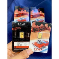 GOLDBAR 1 GRAM PAMP SUISSE HOTWHEELS V1