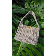 Handmade Knitted bag FAN shoulder bag | FAN Shoulder Bag | Crochet Crochet | Handmade Handmade Handm
