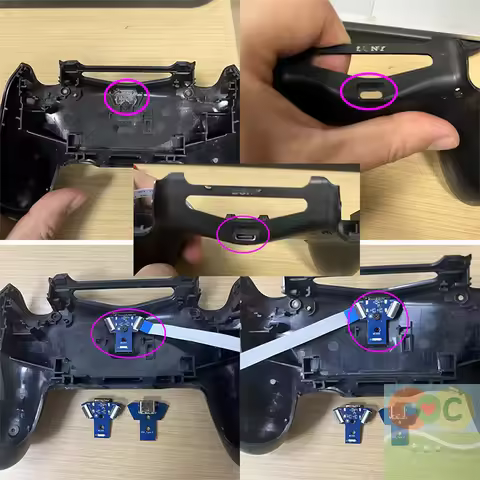 USB Type C Charging Board For DualShock 4 MOD, 1 Set DIY Universal 040 050 055 Accessories For PS4 C