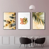 Frame Boho Scandinavian Fruits Canvas Painting Poster Print Modern Wall Art Picture for Living Room Home Decor