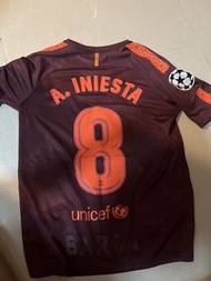 巴塞隆納 Iniesta 8 號球衣