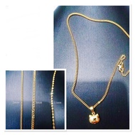 Hello Kitty Bangkok Gold Necklace 916 Gold
