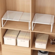 Telescopic Closet Shelf Retractable Expandable Wardrobe Divider Board Adjustable Layered Partition C