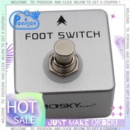 MOSKY Foot Switch Lockable Effect Pedal Tap Tempo Switch Pedal Guitar Single Tap Efect Pedal Audio C