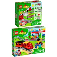 [Brick Family] Lego Duplo 10874 Steam Train Set พร้อม 10882 Train Tracks