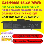 Laptop Battery C41N1908 For ASUS ROG Zephyrus G14 GA401 GA401I GA401II GA401IV GA401IU PX401IV PX401