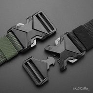 【New style recommended】Belt Men's Tactical Release Buckle Nylon Waistband Belt Quick Release Outdoor Belt Tooling Canvas