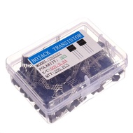 BOJACK 2N2222 NPN 60V 0.8A 0.5W 250MHZ Kuasa Transistor Tujuan Am (Pek 200)