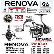 KENZI RENOVA 1000 SPINNING Reel (CARBON BODY & ROTOR)