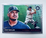 Josh Naylor Topps Chrome Plat Topps /499
