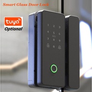 Smart Lock For Glass Door Wooden Door Or Wifi Tuya Smart Biometric Fingerprint Lock Electronic Door Lock Digital Lock Drill Free
