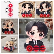GANTUNGAN Bts acrylic keychain key chain only boys golden huntrix customArirang KPOPBagcharm