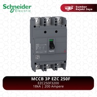 Schneider MCCB NFB Breaker EZC250F 3P 200A 18kA | EZC250F3200