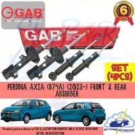 PERODUA AXIA D74A (2023~) GAB SUPER GAS SHOCK ABSORBER SET 4PCS