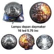 16 LED 5.75 inch universal headlights for all MJ55 motorbikes