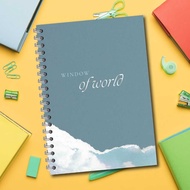 A5 Notebook A5 Notebook Aesthetic Notebook Spiral Filled with Lines and Plain