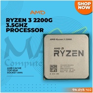 AMD Ryzen 3 2200G with Radeon Vega 8 Graphics 3.5GHz Up to 3.7GHz 4MB AM4 CPU Processor