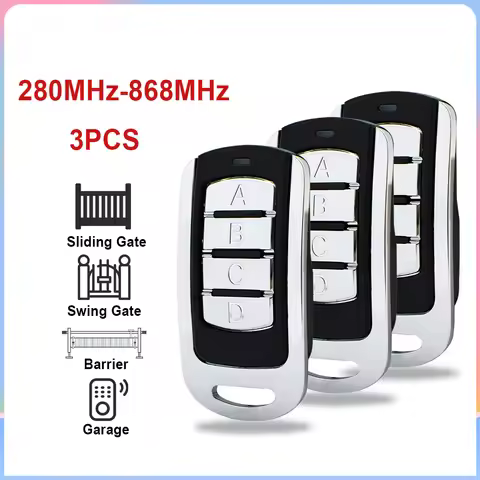 3pcs FORSA Gate Door Opener Forsa Commander Transmitter TR1 TR2 TR4 Garage Remote Control 433.92MHz 