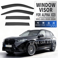 Suitable for BMW Alpina XD3 special car window visor,car door rain guard,car rain shield,side door w