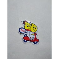 Vespa Oil Esso Sticker