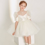 Filipiniana dress for kids Birthday Baby Girl Party Princess Formal Original childrens dress flower 