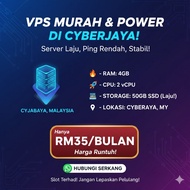 PROMO VPS MALAYSIA: 4GB RAM | 2 vCPU | RM35/Month 🚀