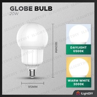 <2 YEARS WARRANTY> MEGAMAN 20W GLOBE BULB/30W T BULB E27 LED LIGHT BULB