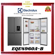 KULKAS ELECTROLUX EQE4960A-B KULKAS SIDE BY SIDE INVERTER EQE4960AB EQE4960 EQE 4690 A B KULKAS 4 PINTU ELECTROLUX