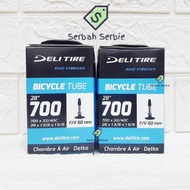 Promo BICYCLE INNER TYRE 700X32C 700X40C SWALLOW DELI TIRE FV 60MM 700 X 32 35 38 40 700X32 700X40 6