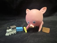 Popmart BG熊 Green Cow Garden- Woo與火車
