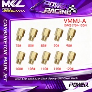 CARBURETOR MAIN JET & PILOT JET (PJ MJ) For RXZ, TS125, Y125Z, 125ZR, TZM, Y110, SS110, TS100, PANTH
