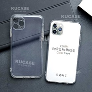 iphone 11 iphone 11 Pro iphone 11 Pro Max Clear CASE 2.0mm Softcase Clear Transparent Case iphone 11