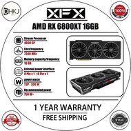USED XFX RX 6800XT 16G Graphics Card 4608SP 2340MHz GDDR6 16GB 256Bit 16Gbps 1 Year Warranty
